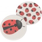 P. Graham Dunn Ladybugs Seramik Bardak Altl(2adet)