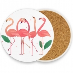 visesunny Tropikal Flamingo Mantar Bardak Altl(2adet)