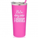 SassyCups 650 mL elik Termos(Pembe)