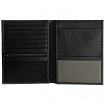 123 Cheap Checks RFID Korumal� Erkek Deri Pasaportluk (Siyah)