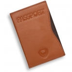 Alban RFID Korumal Erkek Deri Pasaportluk (Kahverengi)