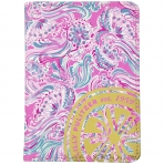 Lilly Pulitzer RFID Korumal Kadn Deri Czdan (Pink)