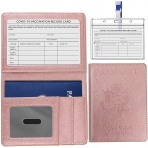 MoKasi RFID Korumal Kadn Deri Pasaportluk (Pembe)
