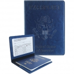 Sizobi RFID Korumal Kadn Deri Pasaportluk (Lacivert)