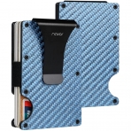 navor  RFID Korumal Erkek Karbonfiber Kartlk (Mavi)