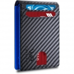 Waylipun RFID Korumal Erkek Deri Czdan (Mavi)