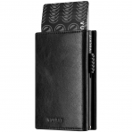 VULKIT RFID Korumal Erkek Deri Czdan (Siyah)