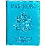 KAOBAN RFID Korumal Erkek Deri Pasaportluk (Mavi)