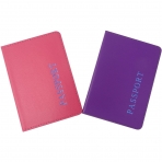 HONBAY Deri Pasaportluk(Pembe/Mor)