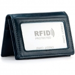 HAWEE RFID Korumal Erkek Deri Czdan (Siyah)