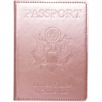 FAN ONUO RFID Korumal Kadn Deri Pasaportluk (Pembe)