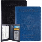 Beanumerous RFID Korumal Kadn Deri Pasaportluk (2 Adet)