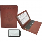 Generic  RFID Korumal Erkek Deri Pasaportluk (Kahverengi)