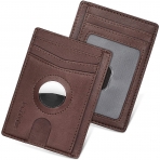 leChive RFID Korumal Deri Kartlk(Koyu Kahverengi)