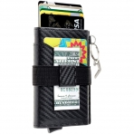 Blackcover RFID Korumal Erkek Karbonfiber Czdan (Black)