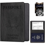 CARSLIFE Deri Pasaportluk(Siyah)