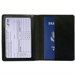 Rekle RFID Korumal Deri Kartlk (Siyah)