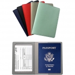HHDSYM RFID Korumal Kadn Deri Pasaportluk (Gri)