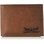 Levi's  RFID Korumal� Erkek Deri C�zdan (Kahverengi)