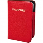 Vedicci RFID Korumal Deri Pasaportluk (Krmz)