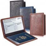 TRIUMPH VISION RFID Korumal Deri Pasaportluk (Kahve)(3 Adet)