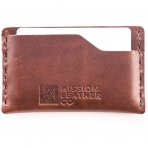 Mission Leather Erkek Deri Kartlk(Kahverengi)