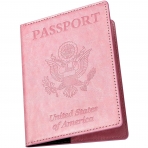 fafacy Deri Pasaportluk(Koyu Pembe)