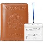 PanosBepa RFID Korumal Deri Pasaportluk(Kahverengi)
