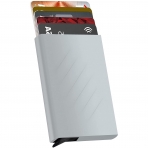 ZDKSDOO RFID Korumalı Alüminyum Kartlık (Gümüş)