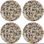 CoasterStone Seramik Bardak Altl (Terrazzo, 4 Adet)