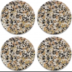 CoasterStone Seramik Bardak Altl (Terrazzo, 4 Adet)