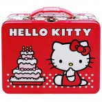 Hello Kitty Teneke Beslenme antas (Krmz)