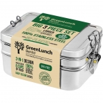 GreenLunch Bento Paslanmaz elik Beslenme Kutusu (Gri)