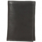 Piel Leather  Unsex Deri Czdan (Siyah)