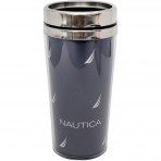 Nautica Yaltml Paslanmaz elik Termos 440mL(Mavi Beyaz)