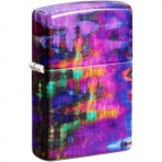 Zippo Mor Brush Strokes akmak