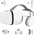 LONGLU Kablosuz 3D Sanal Gerçeklik Gözlüğü (Beyaz)