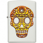 Zippo Mat Beyaz Kafatas� �akmak