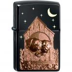 Zippo K�pek Kul�besi Amblemi �akmak