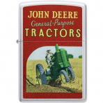 Zippo John Deere Vintage Ad Satin Klasik �akmak