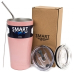 Smart Coolers Paslanmaz Çelik Mug (Açık Pembe) (590ml)