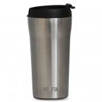 MIRA Paslanmaz elik Yaltml Termos (Gri) (350ml)