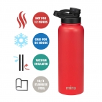 MIRA Paslanmaz �elik Termos K�rm�z�