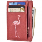 Spiex nce Minimalist RFID Bloklamal Kartlk (Flamingo)