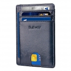 Buffway nce Minimal RFID Engellemeli Kartlk (Lacivert)