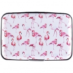 SHELL-D RFID Engellemeli Kartlk (Flamingo Desenli)