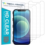 Tech Armor iPhone 12 Ekran Koruyucu Film (4 Adet)