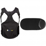 Brace Align Unisex Standart Beden Dik Duru� Korsesi (Siyah)