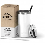 Arctic Paslanmaz elik Termos (Mat Beyaz)(590ml)