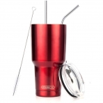 DS 880ml Paslanmaz �elik Termos (K�rm�z�)